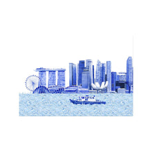 Load image into Gallery viewer, Singapore Skyline Art Print