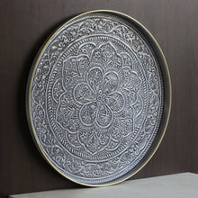 Load image into Gallery viewer, Grey Enamel Large Tray