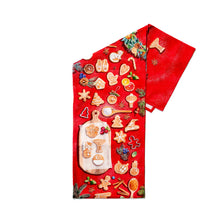 Load image into Gallery viewer, Singapore Gingerbread table runner