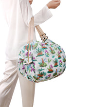 Load image into Gallery viewer, Instantly foldable shopper bags with zip