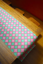 Load image into Gallery viewer, Peranakan Tile Table Runner in Plum Blossom
