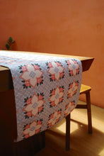 Load image into Gallery viewer, Peranakan Tile Table Runner in Corner Rose