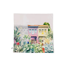 Load image into Gallery viewer, Peranakan Shophouses Cushion Cover