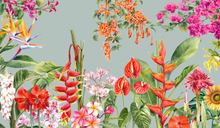 Load image into Gallery viewer, Tropical Flowers Apron