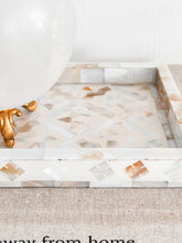 Load image into Gallery viewer, Kranji White - Mini Mother of Pearl Tray