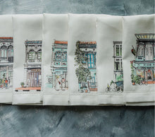 Load image into Gallery viewer, Singapore Shophouse Napkins