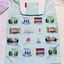 Load image into Gallery viewer, Singapore Charm Foldable shopping bag
