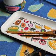 Load image into Gallery viewer, Singapore Fruits Bamboo Tray
