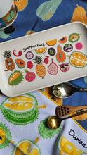 Load image into Gallery viewer, Singapore Fruits Bamboo Tray
