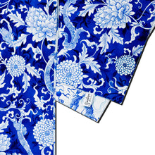 Load image into Gallery viewer, Blue Dragon &amp; White Dragon Table Runner (Double-Sided)
