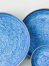 Load image into Gallery viewer, Blue Enamel Medium Tray
