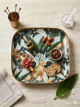 Load image into Gallery viewer, Jungle Cheetah Tapas Plate
