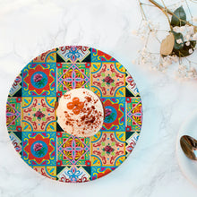Load image into Gallery viewer, Heritage Tile Bamboo Plate Set (Set of 4)
