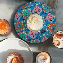 Load image into Gallery viewer, Heritage Tile Bamboo Plate Set (Set of 4)
