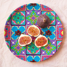 Load image into Gallery viewer, Heritage Tile Bamboo Plate Set (Set of 4)

