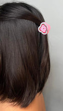 Load image into Gallery viewer, Peranakan Tile Hair Claw Clip Plum Blossom
