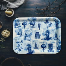 Load image into Gallery viewer, Bamboo Tray: Not Just a Little Red Dot
