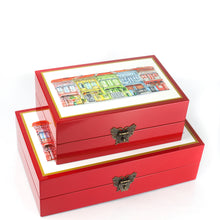 Load image into Gallery viewer, Red Lacquer Jewellery Box - Koon Seng Shophouses
