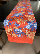 Load image into Gallery viewer, Bird and Butterfly Table Runner
