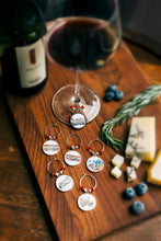 Load image into Gallery viewer, Set of 6: Singapore Wine Charms
