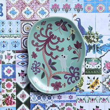 Load image into Gallery viewer, Batik &amp; Kitty Ceramic Plate
