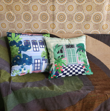 Load image into Gallery viewer, Koon Seng Road Shophouse Cushion Cover
