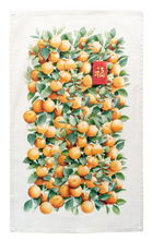 Load image into Gallery viewer, "Kum" Orange Tree Tea Towel
