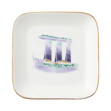 Load image into Gallery viewer, Marina Bay Sands Trinket Dish | Dessert Plate
