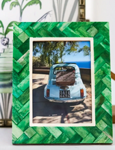 Load image into Gallery viewer, Photo frame - Bone inlay, Tanglin, Green
