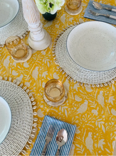 Load image into Gallery viewer, yellow Bird Tablecloth

