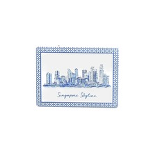 Load image into Gallery viewer, Singapore Skyline Ceramic Magnet
