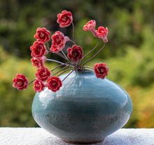 Load image into Gallery viewer, Light Blue Round Vase
