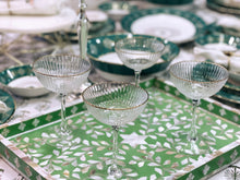 Load image into Gallery viewer, Gold Rim Coupe Glass
