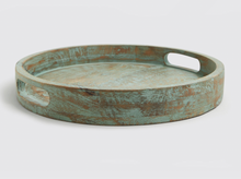 Load image into Gallery viewer, Basic 14" Wooden Tray - Gangtok sage
