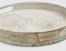 Load image into Gallery viewer, Basic 14" Wooden Tray - Kutch White
