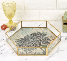 Load image into Gallery viewer, Sultry Greenwood Hexagon Tray
